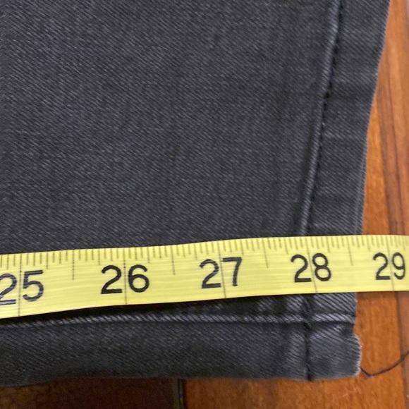 Democracy Hi Rise black skinny jeans with exposed button fly size 10 - Picture 10 of 10